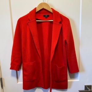 Jcrew sweater coatigan size xxs